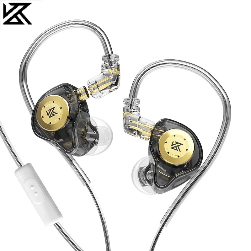 KZ EDX Pro HiFi Wired Earphones - Dynamic Bass Stereo In-Ear Monitor - Kaiju Mafia