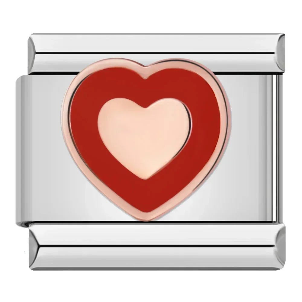 Hapiship 2024 Fashion Spider Star Moon Love Owl Italian Charm Links Fit 9mm Bracelet Stainless Steel Jewelry Making DJ003 - 346 - Kaiju Mafia