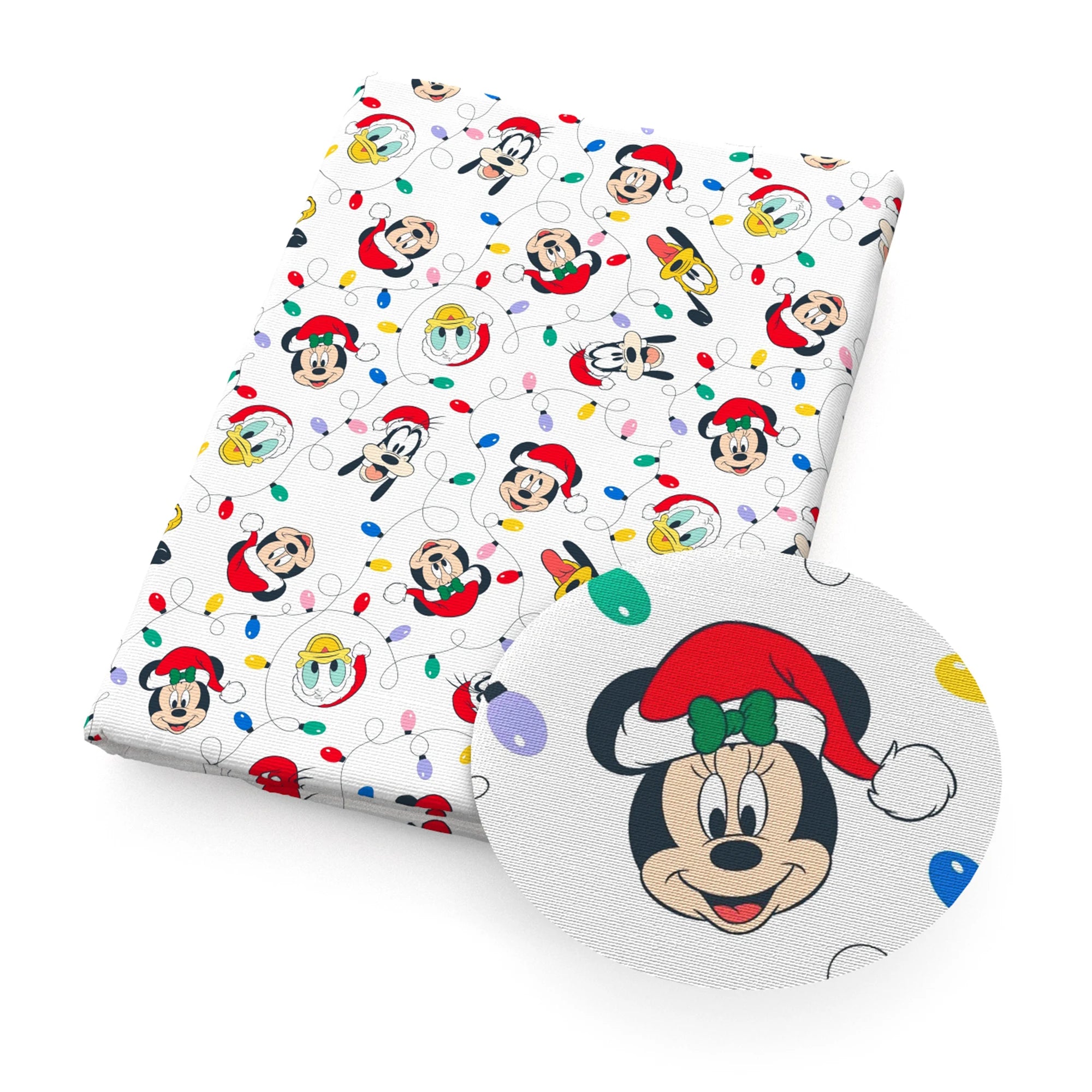 Disney Christmas Princess 50*145cm 100% Cotton Fabric Sewing Quilting Fabric Needlework Material DIY Handmade Patchework - Kaiju Mafia