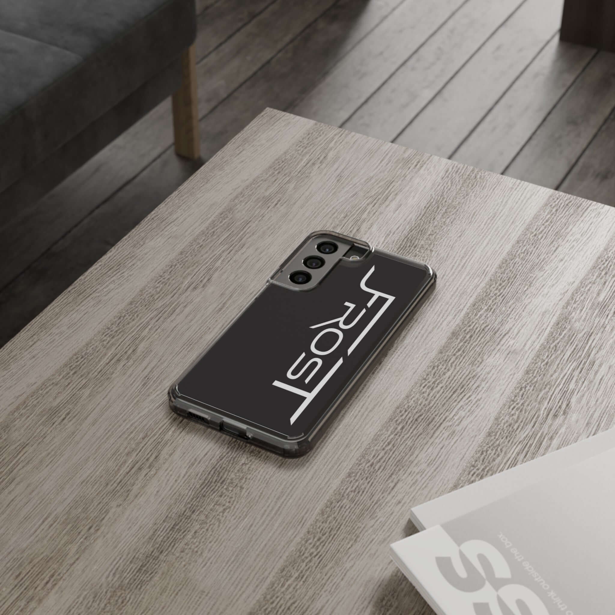 Jack Frost Clear Phone case