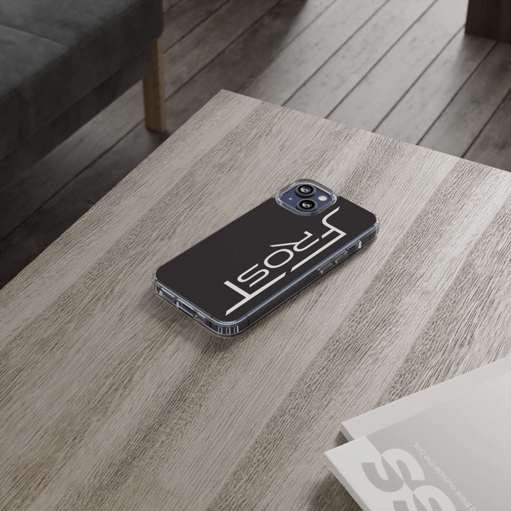 Jack Frost Clear Phone case