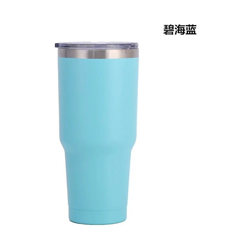 30oz 20oz Tumblers Yetys Travel Mugs Beer Cup With Straw Lids Stainless Steel Vacuum Insulat Thermal Water Bottle for Car Coffee - Kaiju Mafia