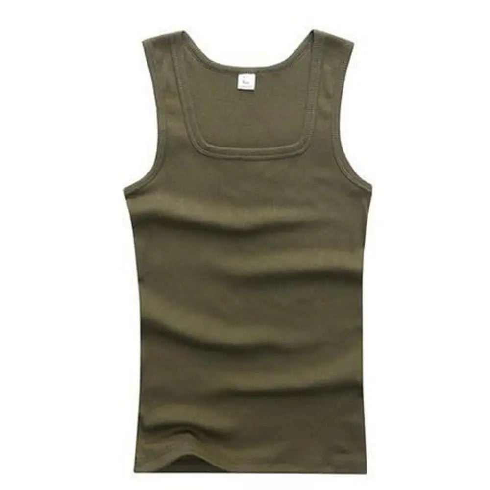 Hot Sale Summer Male clothes Women Basic Elastic tank top Pure Cotton Sleeveless Men&