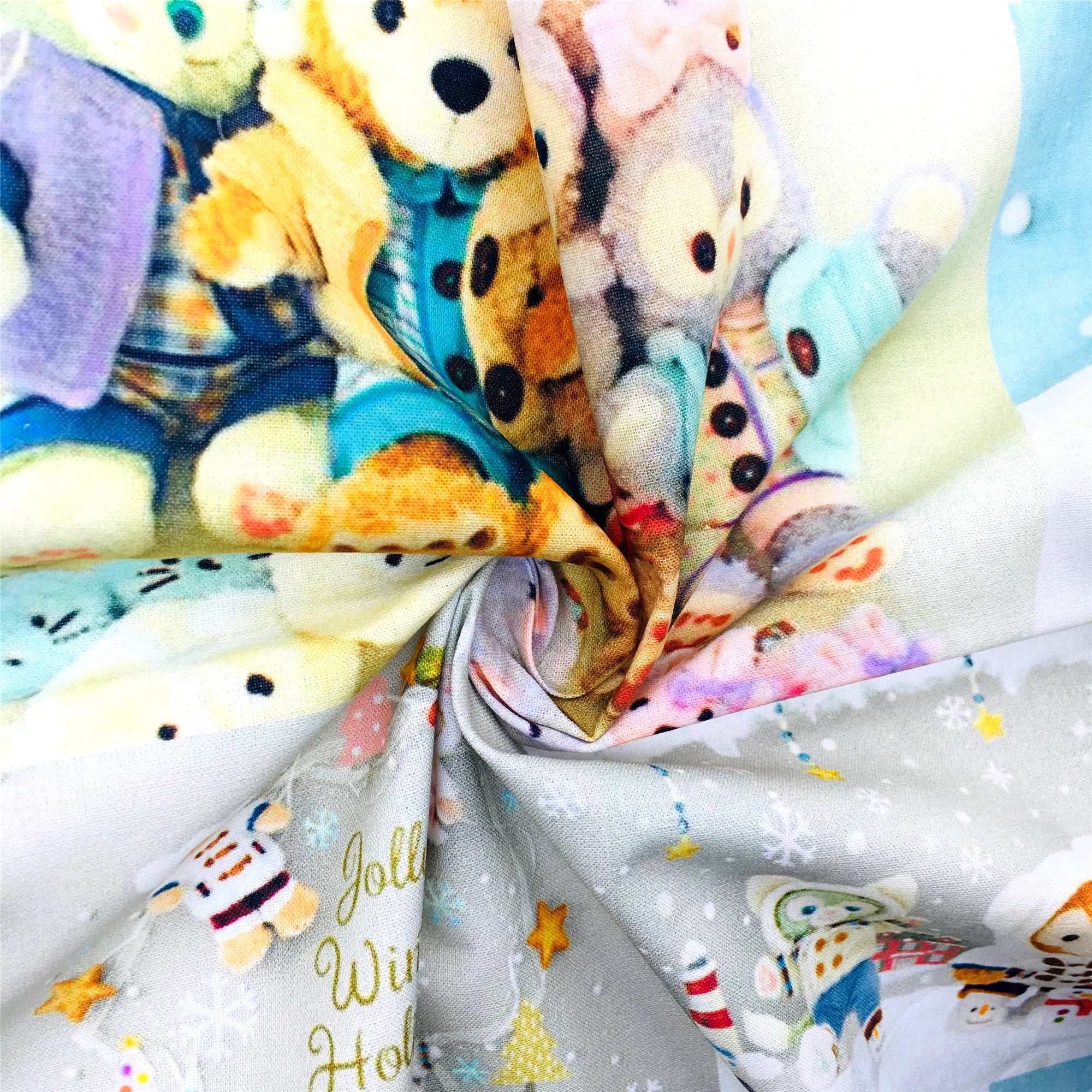 Disney Christmas Princess 50*145cm 100% Cotton Fabric Sewing Quilting Fabric Needlework Material DIY Handmade Patchework - Kaiju Mafia