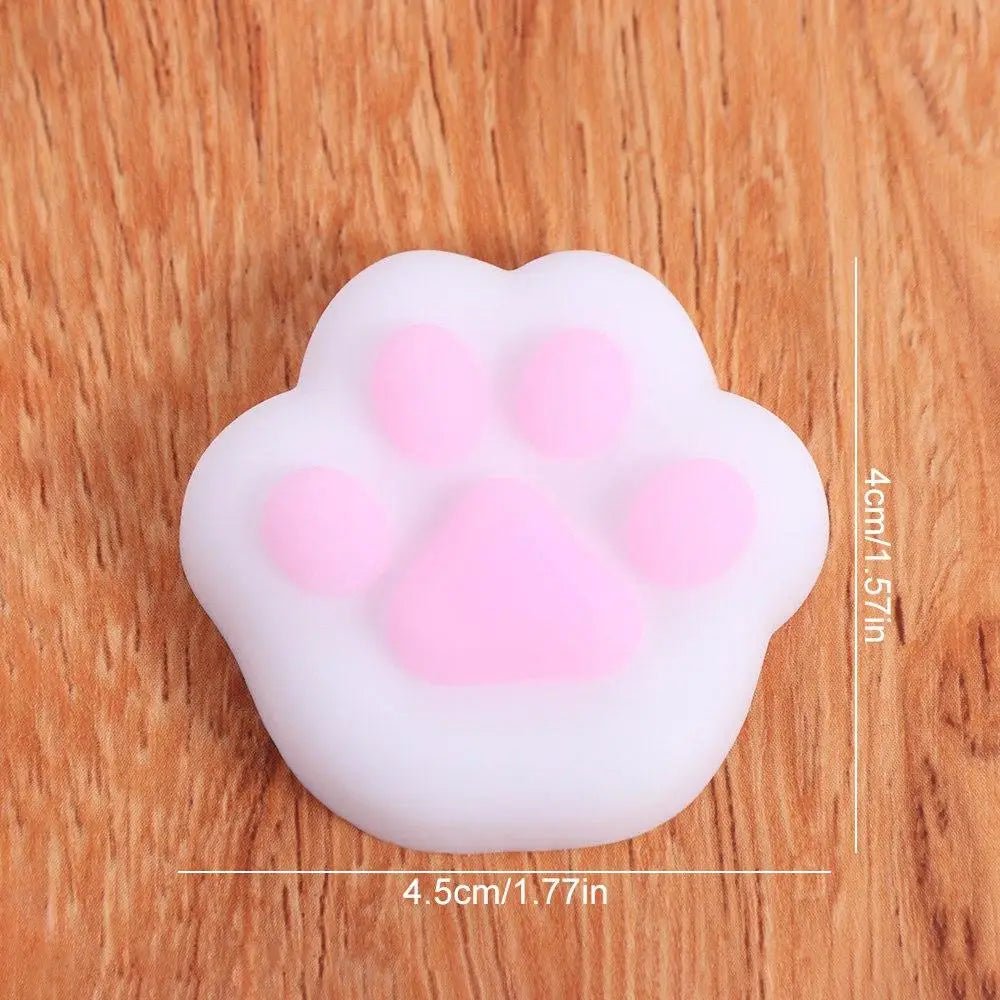 Mini Cat Paw Squeeze Toy Silicone Pinch Decompression Toy Plush TPR Fidget Sensory Toys For Kids Adults Gift - Kaiju Mafia