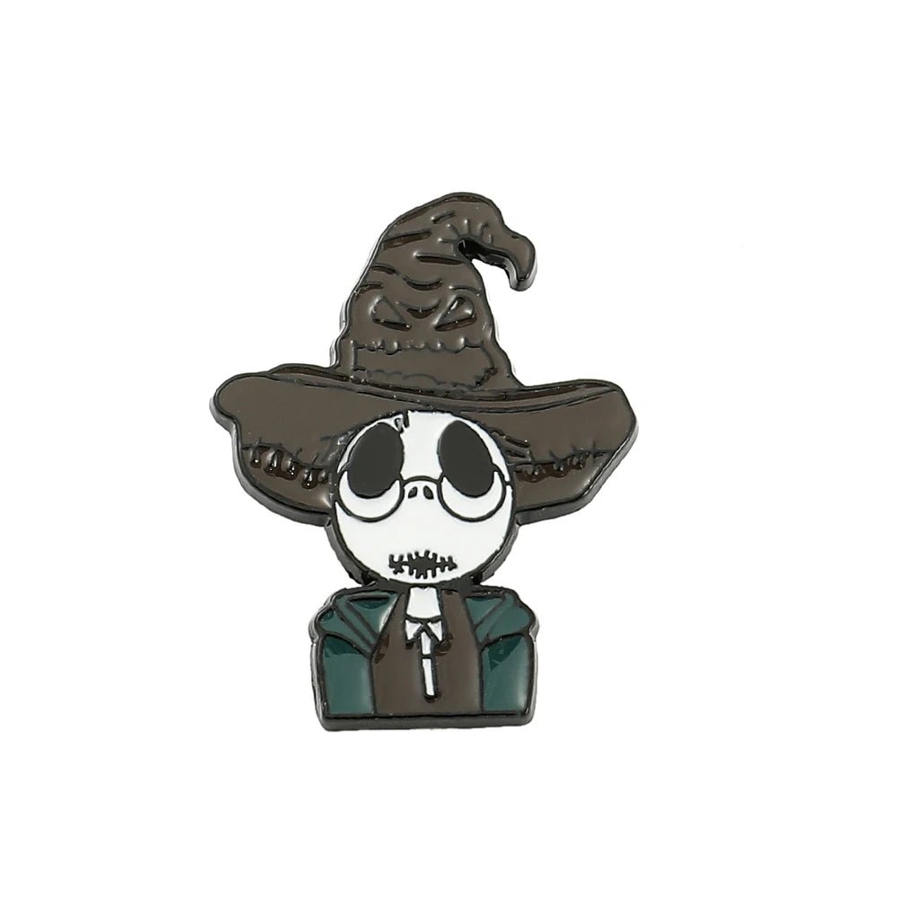 Disney The Nightmare Before Christmas Enamel Pin Cartoon Figure Sally Jack Skellington Metal Badge Brooch Kawaii Accessories - Kaiju Mafia