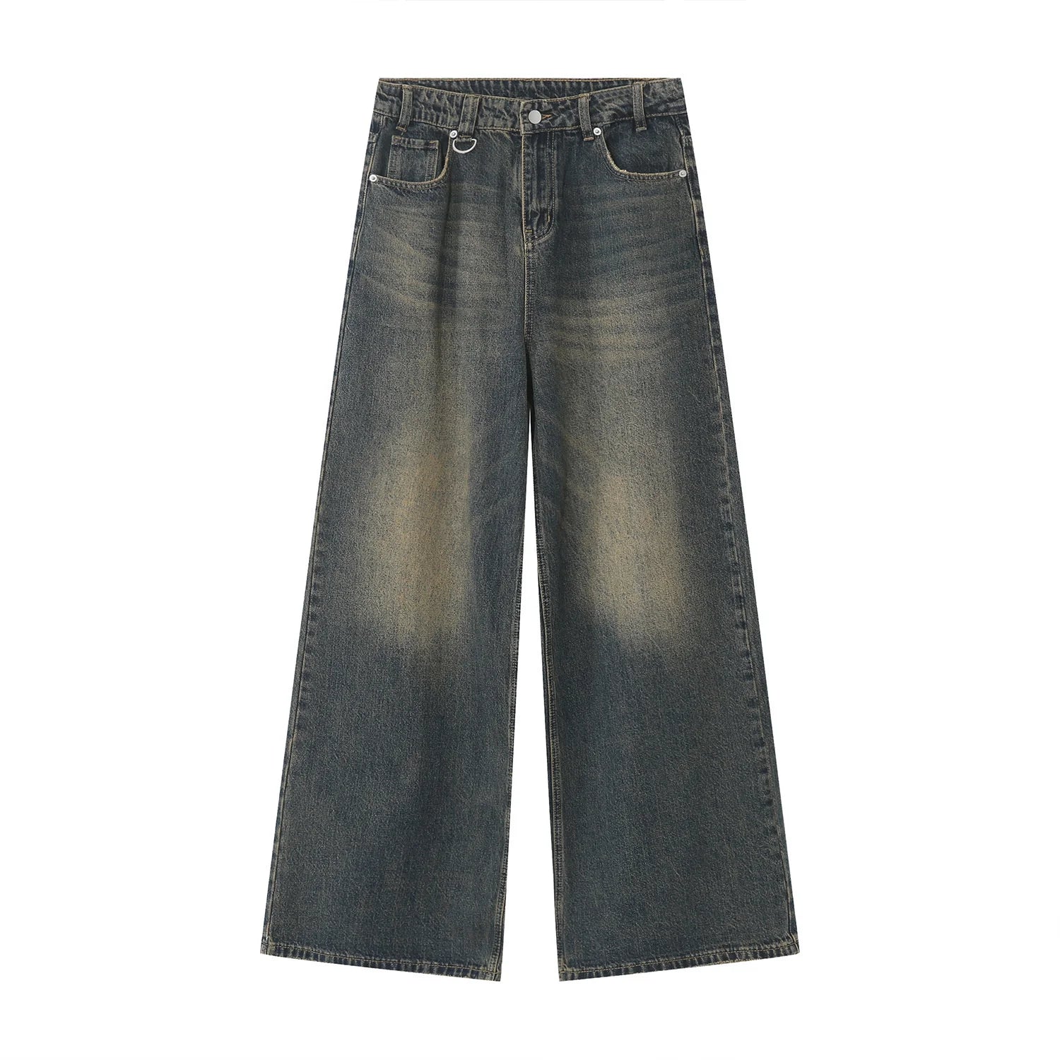 old blue washed denim pants old blue washed denim pants