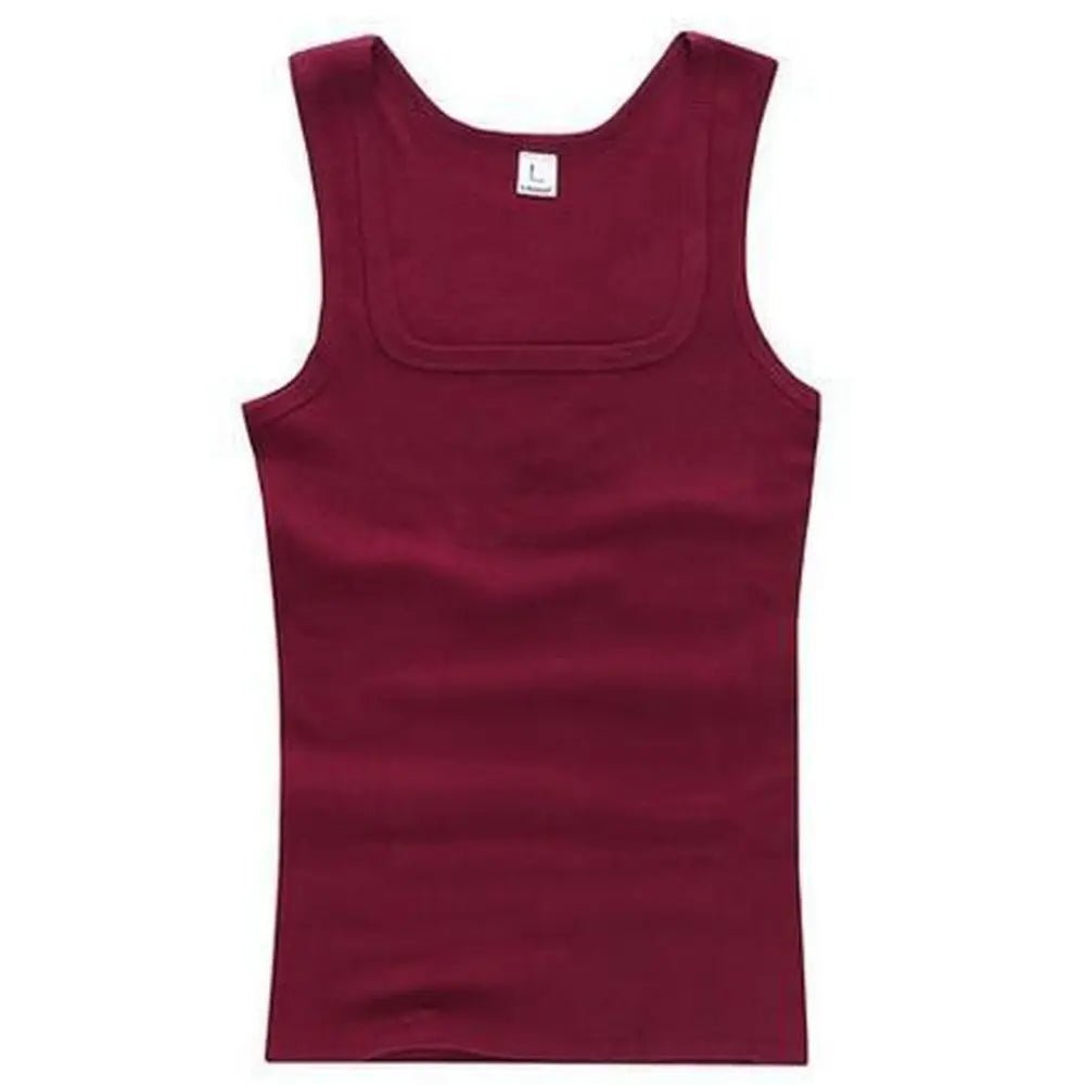 Hot Sale Summer Male clothes Women Basic Elastic tank top Pure Cotton Sleeveless Men&
