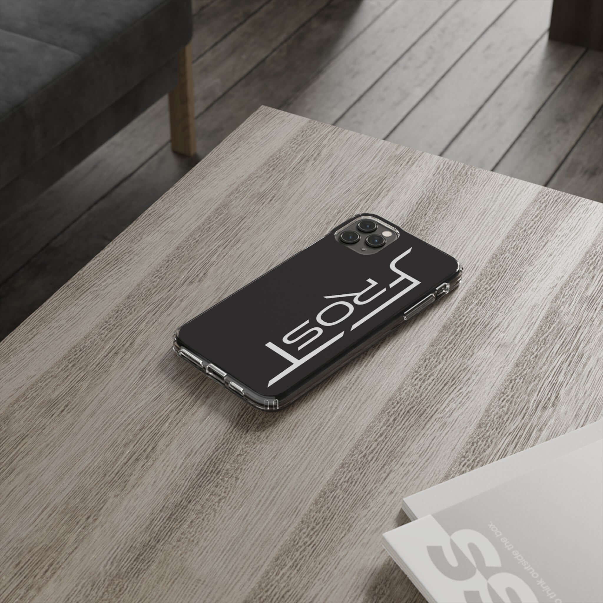 Jack Frost Clear Phone case
