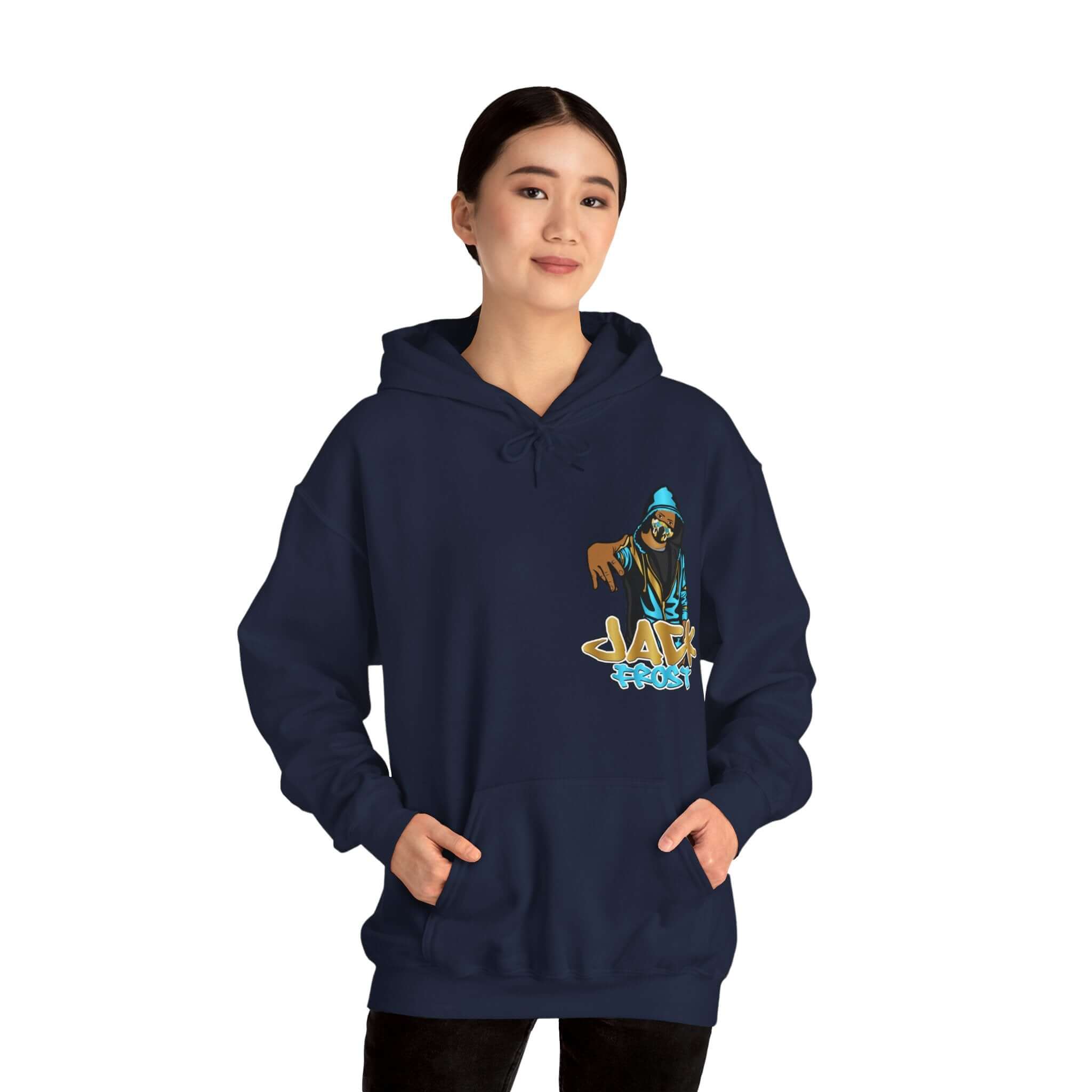 Frosty Hoodie: Stay Warm in Style - Kaiju Mafia