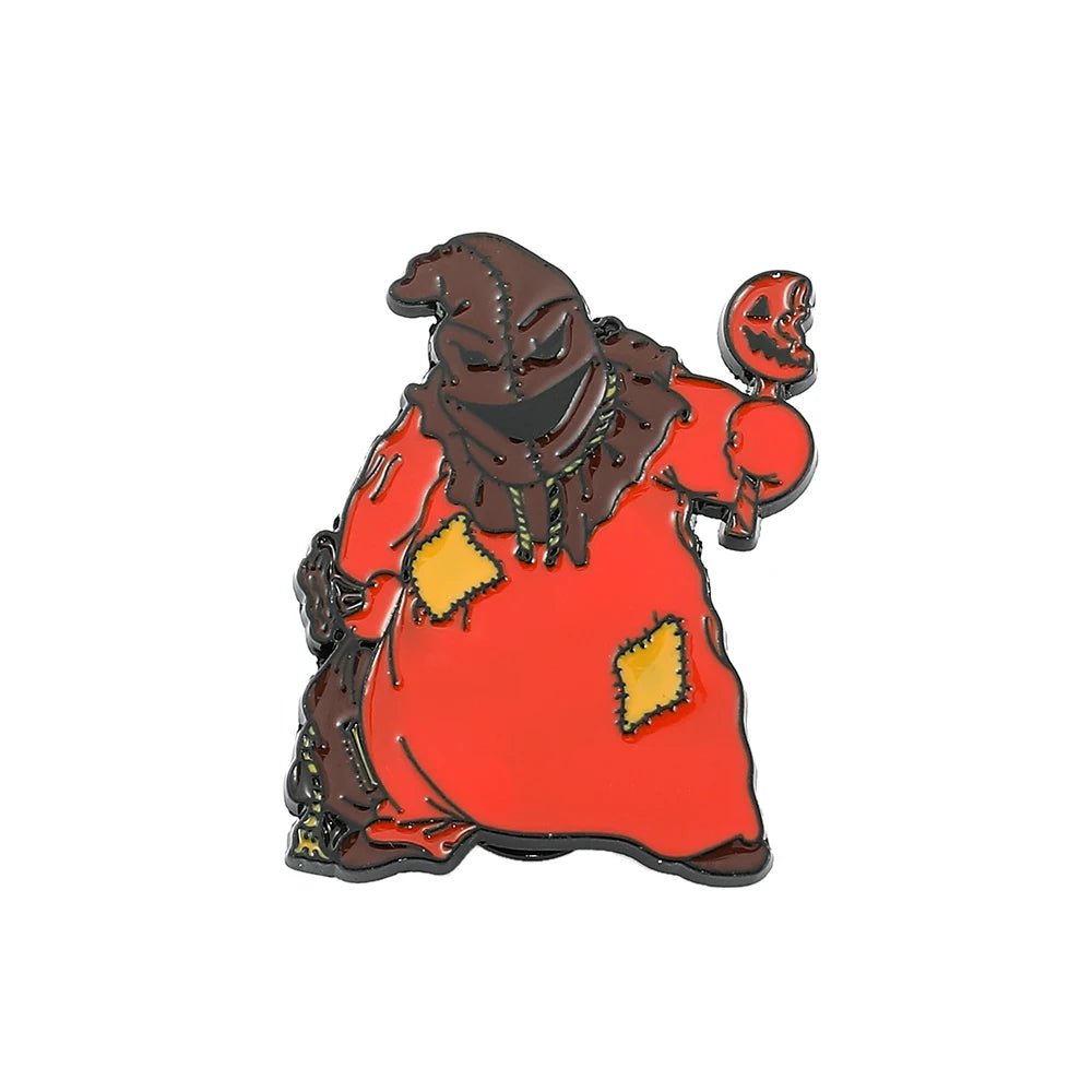 Disney The Nightmare Before Christmas Enamel Pin Cartoon Figure Sally Jack Skellington Metal Badge Brooch Kawaii Accessories - Kaiju Mafia