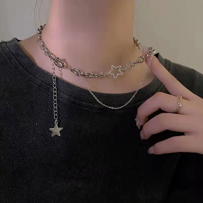 Star Charms Necklace - Kaiju Mafia