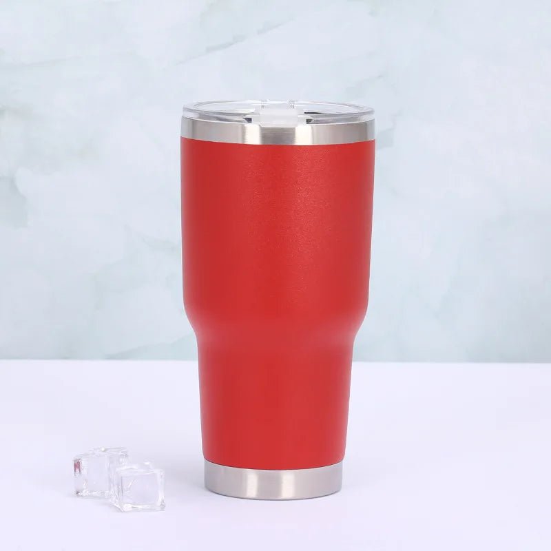 30oz 20oz Tumblers Yetys Travel Mugs Beer Cup With Straw Lids Stainless Steel Vacuum Insulat Thermal Water Bottle for Car Coffee - Kaiju Mafia