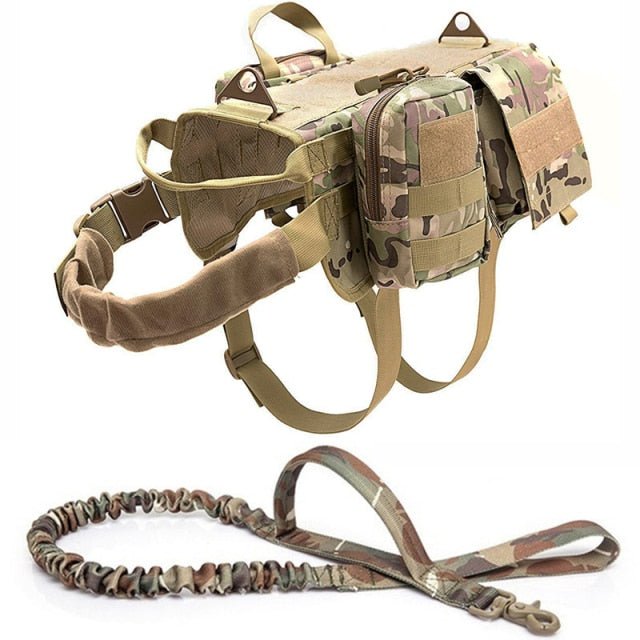 Tactical Military Dog Harness - Kaiju Mafia