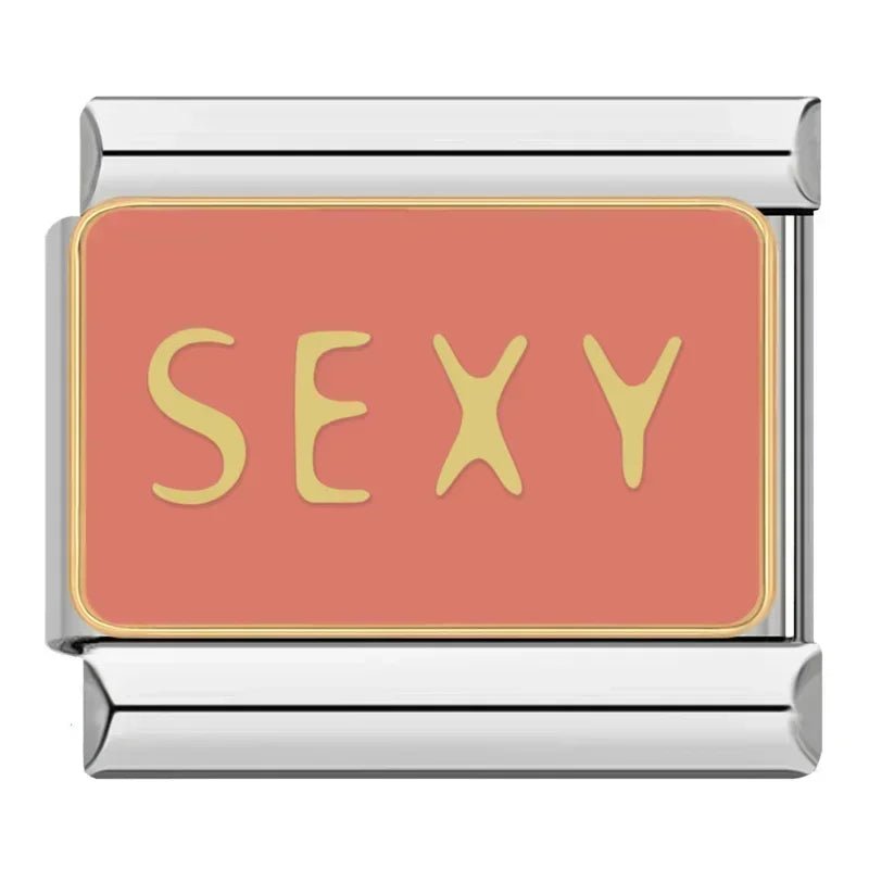 Hapiship 2024 Top Fashion Eye Moon Star Fish Spider Poker Queen Charm Italian Links Fit 9mm Bracelet Making DIY Jewelry DJ854 - Kaiju Mafia