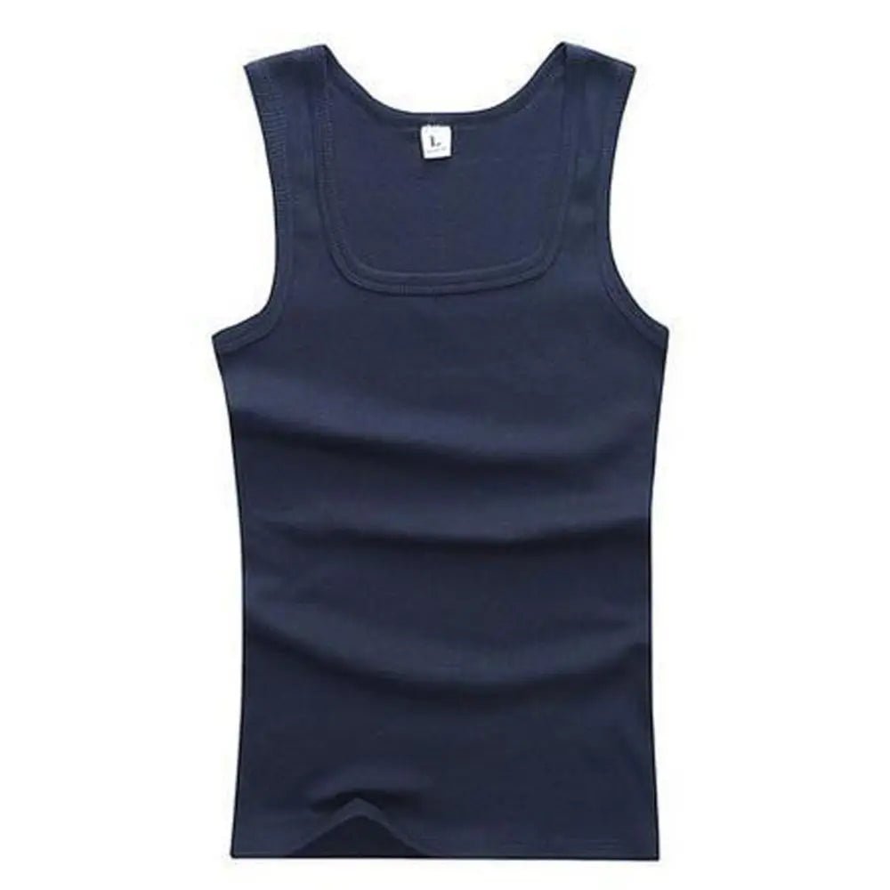 Hot Sale Summer Male clothes Women Basic Elastic tank top Pure Cotton Sleeveless Men&