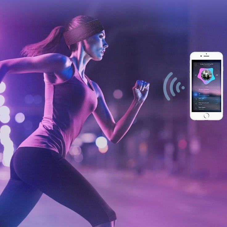 Wireless Bluetooth V5.0 Sports Headband With Music Call Stereo Shading Sleep Headband - Kaiju Mafia