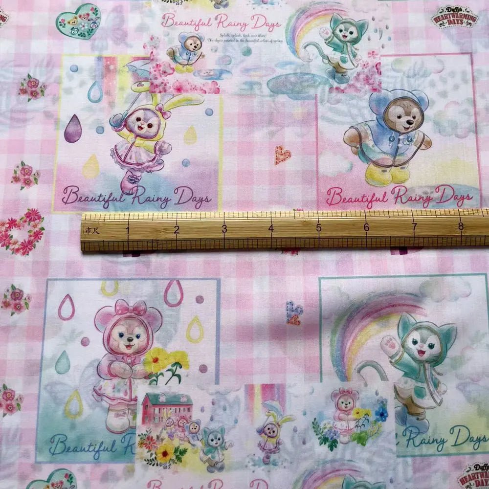 disney fabric 140x50CM Cartoon cotton fabric Patchwork Tissue Kid Home Textile Sewing Doll Dress Curtain Polyester cotton Fabric - Kaiju Mafia