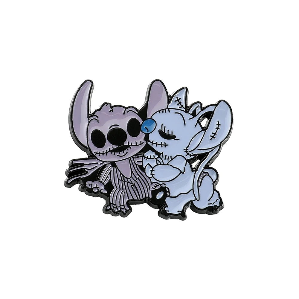 Disney Lilo & Stitch Brooches Cute Stitch Pin for Backpack Cartoon Anime Metal Badges for Bag Hat Accessories Christmas Gifts - Kaiju Mafia