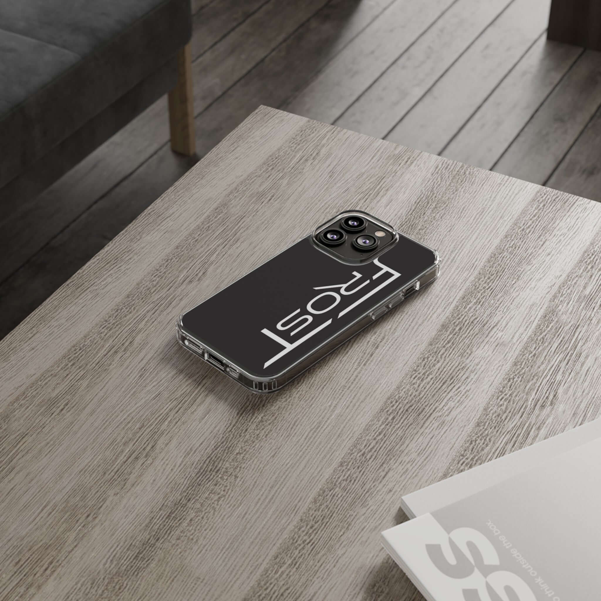 Jack Frost Clear Phone case