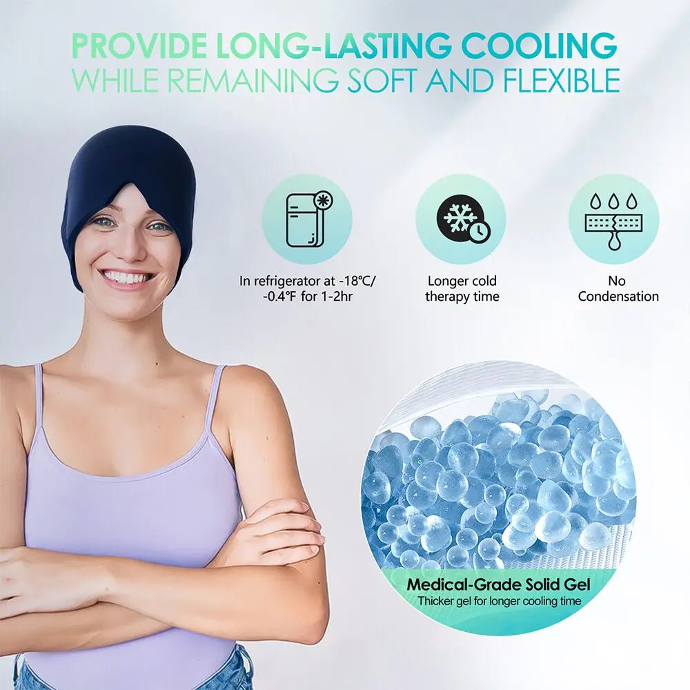 Gel Migraine Relief Hat - Kaiju Mafia