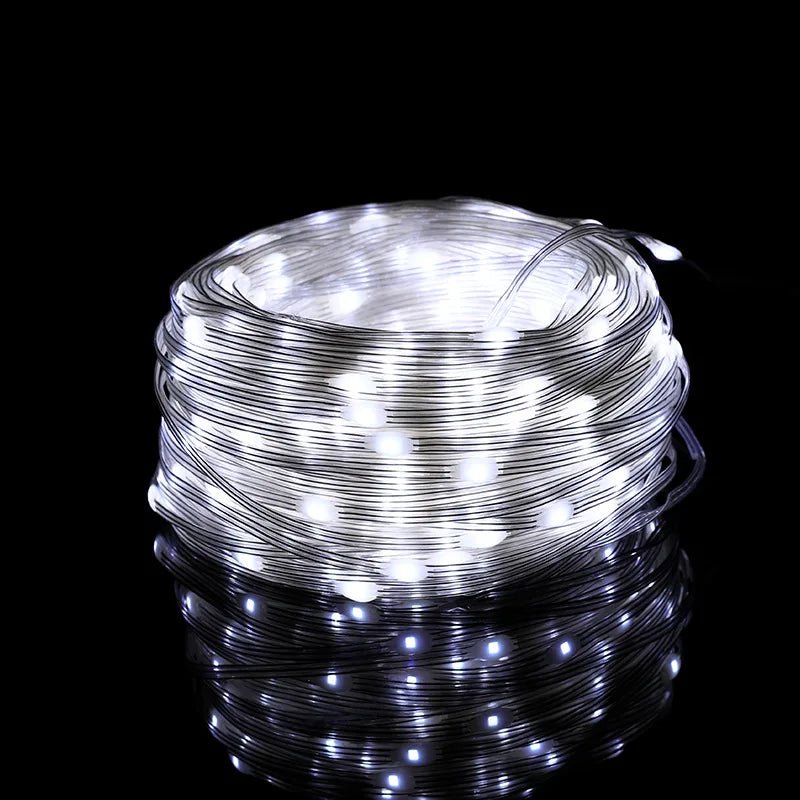 Outdoor Fairy Lights 100/150M Waterproof Garland IP67 EU/US Plug Starry String Lights Christmas Decorations 2025 Festoon Led - Kaiju Mafia