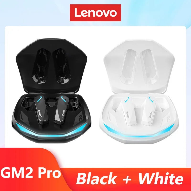 Lenovo GM2 Pro Bluetooth Wireless Earbuds - HD Call Dual Mode Gaming Headset - Kaiju Mafia