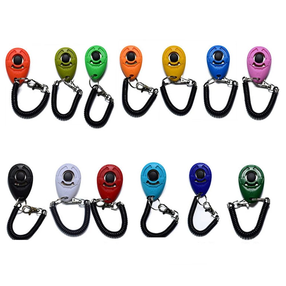 Adjustable Sound Clicker - Dog Training Tool with Wrist Strap and Key Chain - Kaiju Mafia