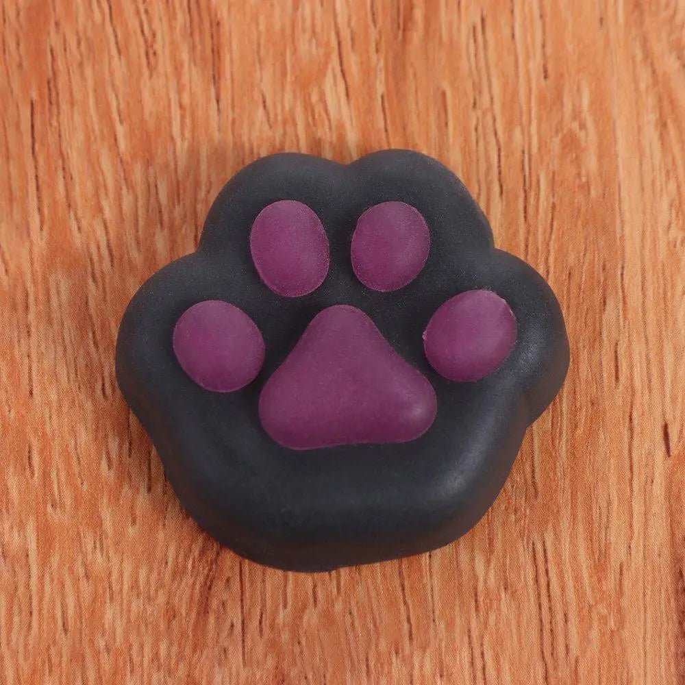 Mini Cat Paw Squeeze Toy Silicone Pinch Decompression Toy Plush TPR Fidget Sensory Toys For Kids Adults Gift - Kaiju Mafia