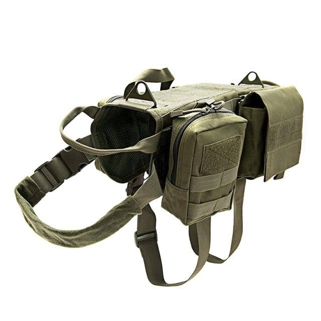 Tactical Military Dog Harness - Kaiju Mafia