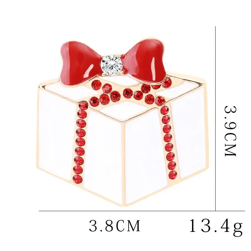 Cute Christmas Enamel Pins - Kaiju Mafia