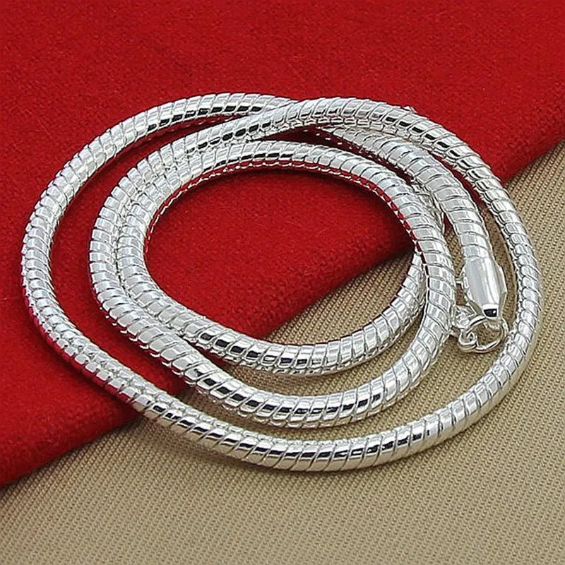 Sterling Silver Snake Chain - Kaiju Mafia