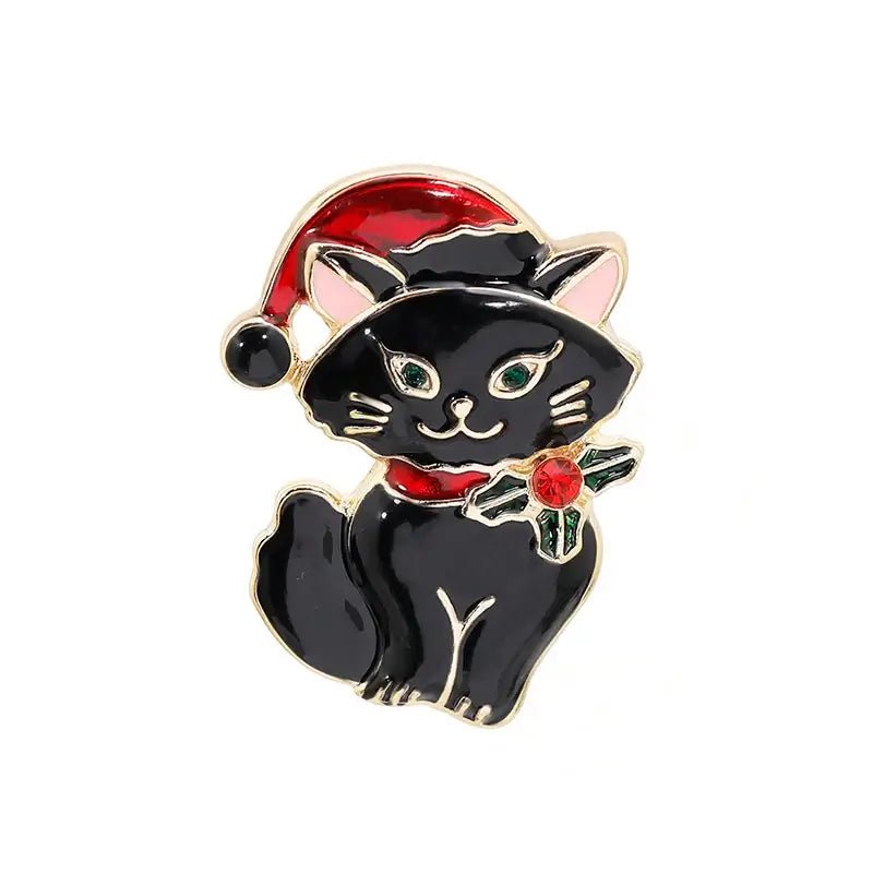 Cute Christmas Enamel Pins - Kaiju Mafia