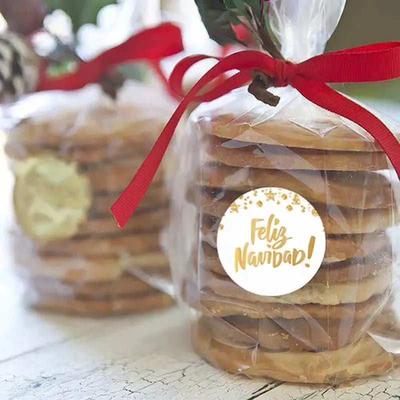 Feliz Navidad Gift Stickers - Kaiju Mafia