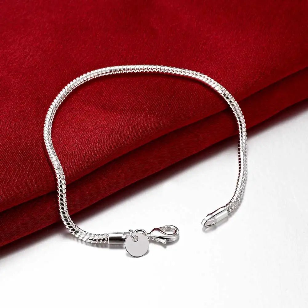 Sterling Silver Snake Chain - Kaiju Mafia