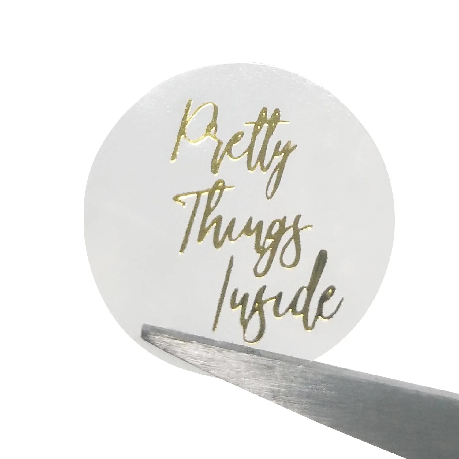 Round Clear Merry Christmas Stickers - Kaiju Mafia