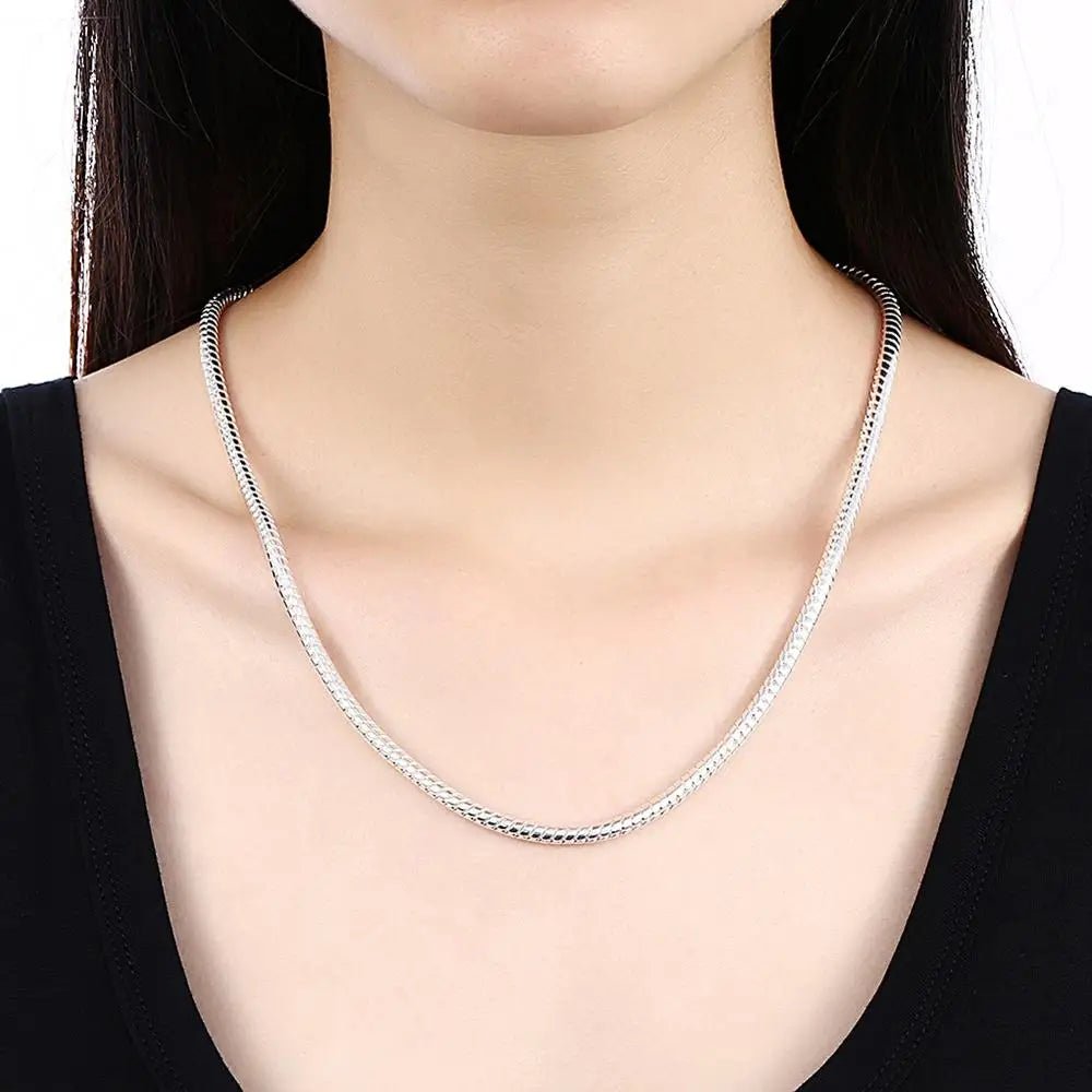 Sterling Silver Snake Chain - Kaiju Mafia