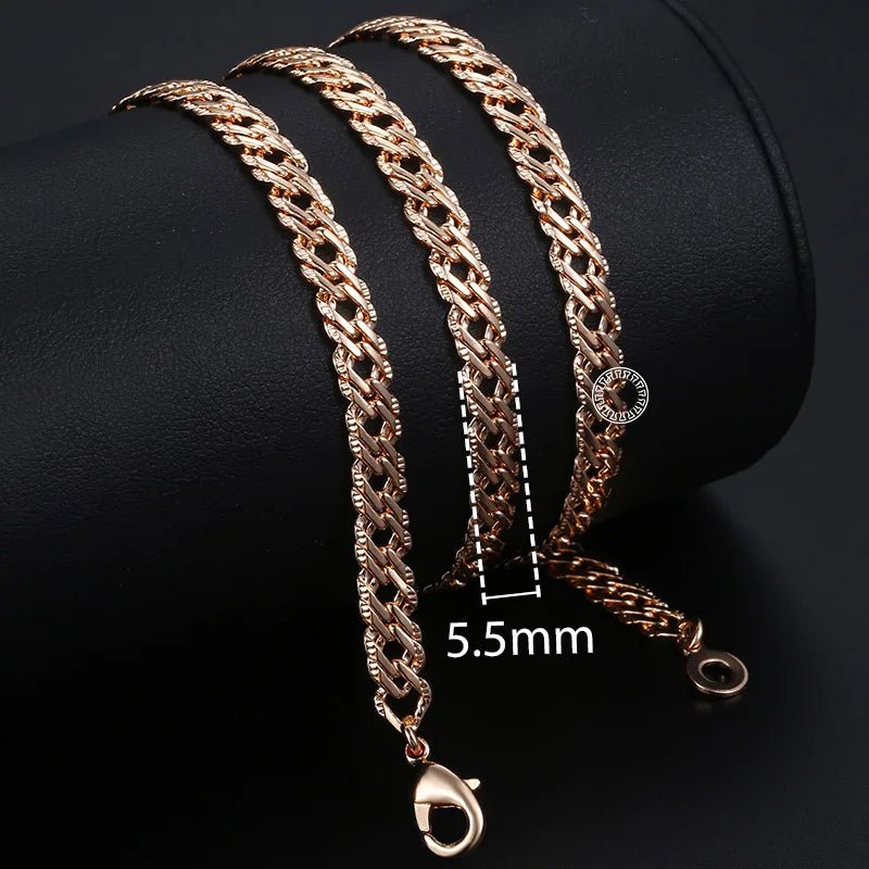 Trendsmax Rose Gold Necklace - Kaiju Mafia