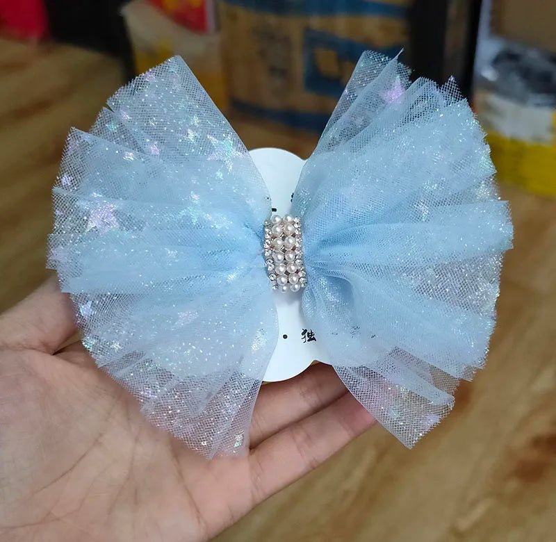 Silver Star Printed Tulle - Kaiju Mafia