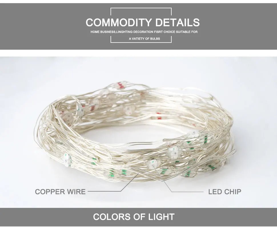 50 LED String Lights - Kaiju Mafia