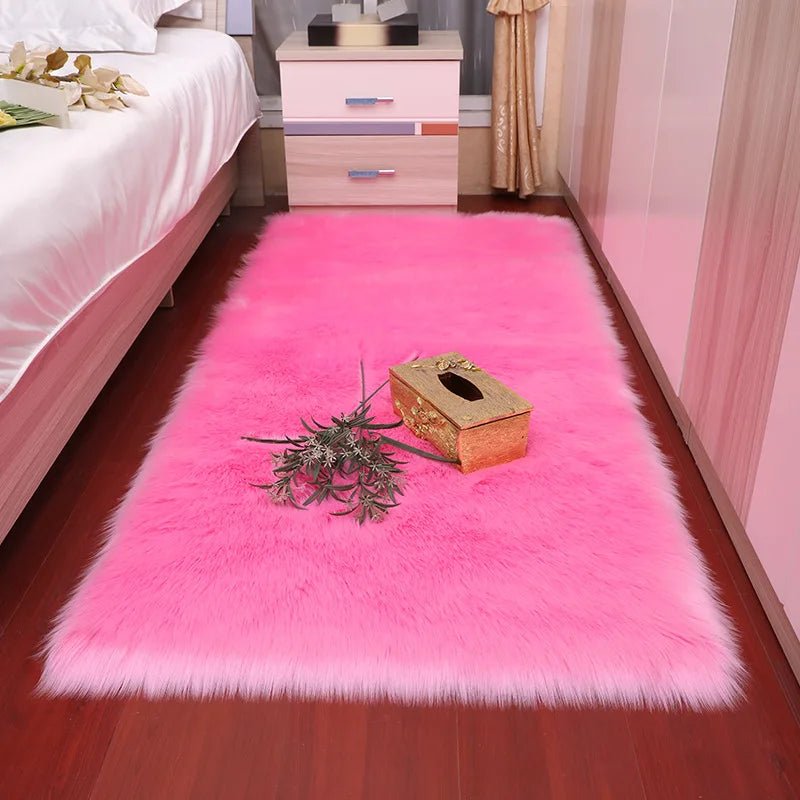 Soft Plush Rugs for Bedrooms 30x30cm Decorative - Kaiju Mafia