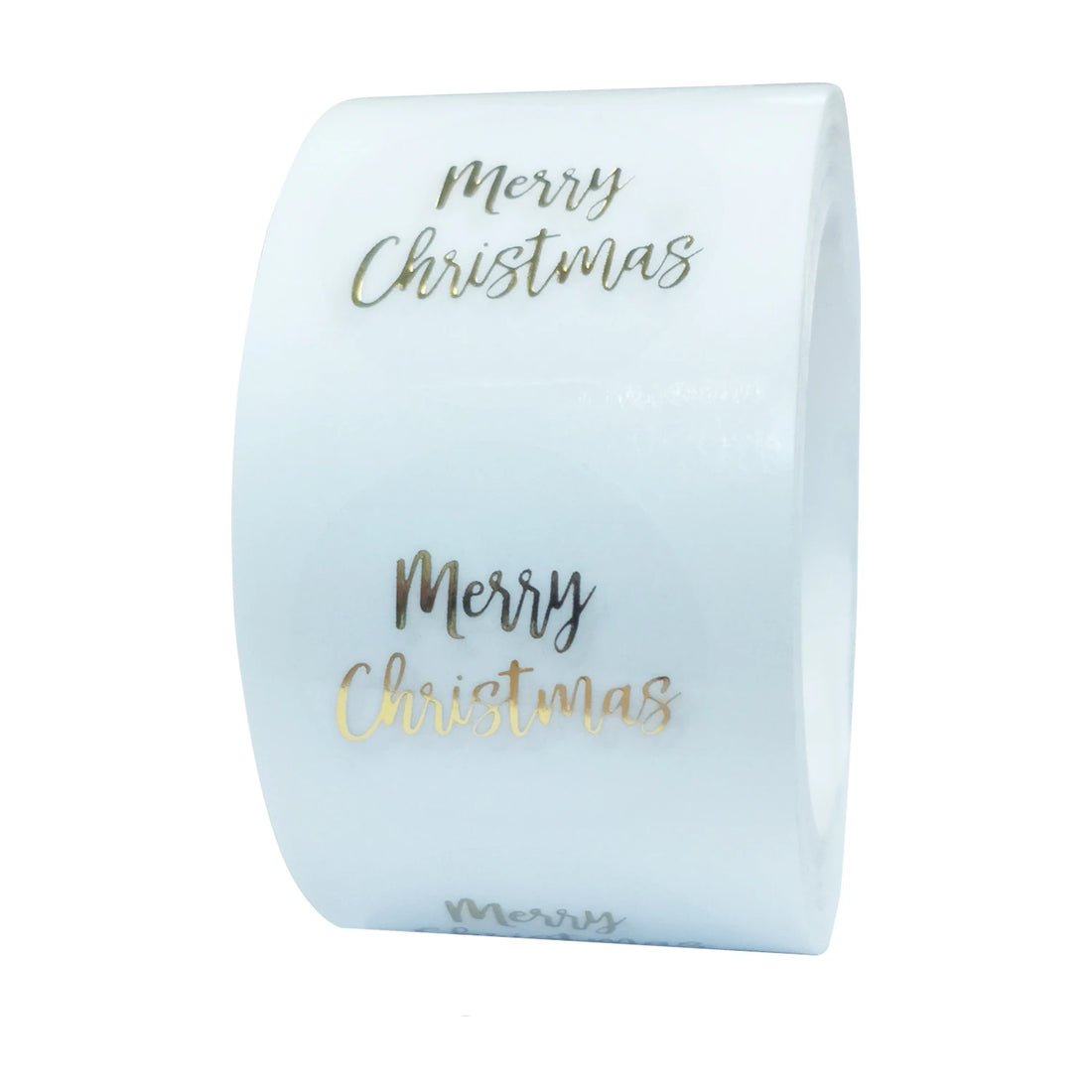 100 - 500pcs Round Clear Merry Stickers Thank You Card Box Package Label Sealing Stickers Wedding Decor Stationery - Kaiju Mafia