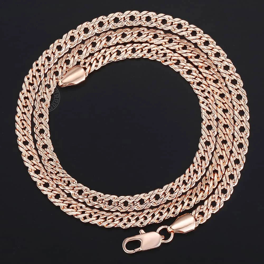 Trendsmax Rose Gold Necklace - Kaiju Mafia