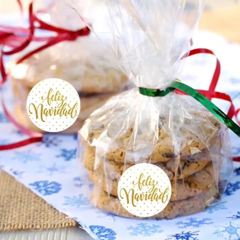 Feliz Navidad Gift Stickers - Kaiju Mafia