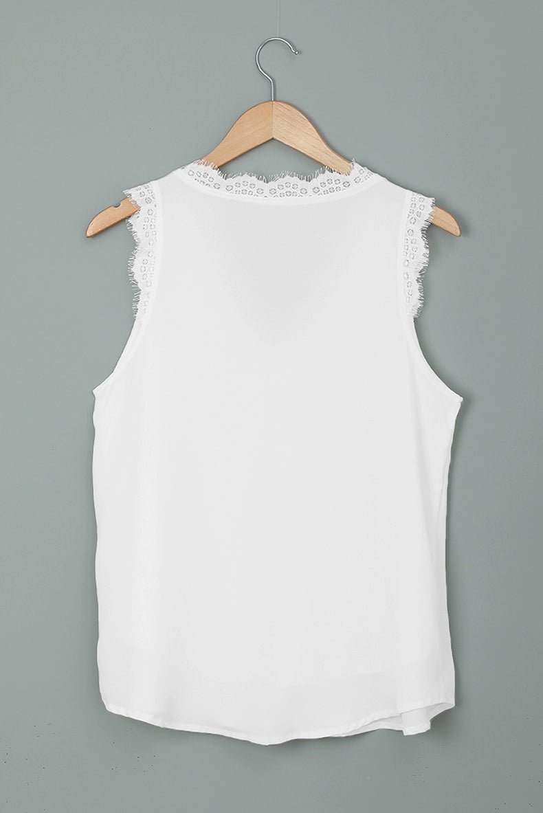 Fashion Eyelash Thin Summer Sleeveless Tops Vest - Kaiju Mafia