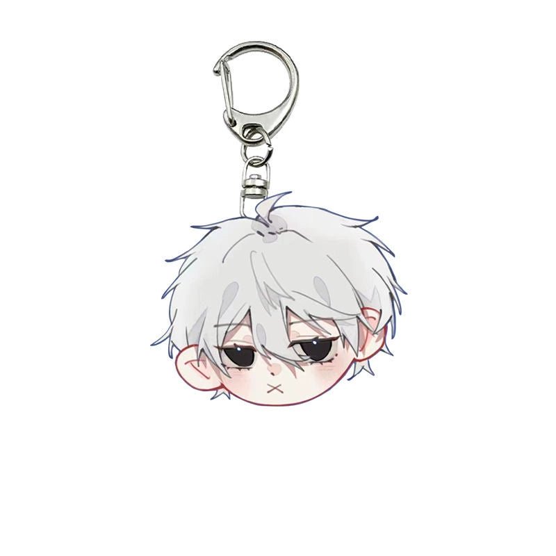 Blue Prison Cartoon Acrylic Keychain Double - Sided Jie Shiyi Bee Music Back Home God Lian Jie Qianche Leopard Horse Ornaments - Kaiju Mafia