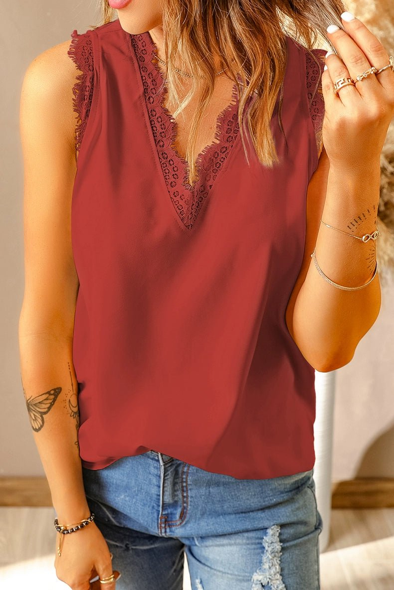 Fashion Eyelash Thin Summer Sleeveless Tops Vest - Kaiju Mafia