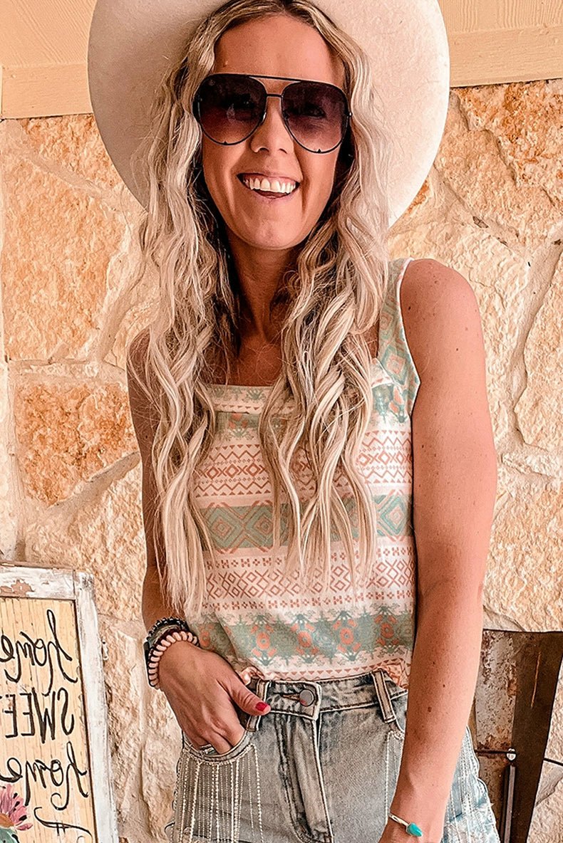 New Arrival Print Fashion Sleeveless Pullover Women&