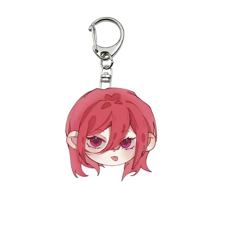 Blue Prison Cartoon Acrylic Keychain Double - Sided Jie Shiyi Bee Music Back Home God Lian Jie Qianche Leopard Horse Ornaments - Kaiju Mafia