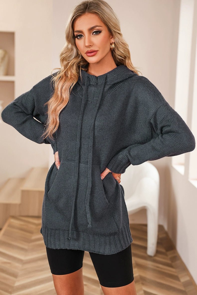 2024 Fashion Pure Color Kangaroo Pocket Turtleneck Knitting Sweater Female Winter New Arrival Thickened Heattech Thickening Sweater Female - Kaiju Mafia